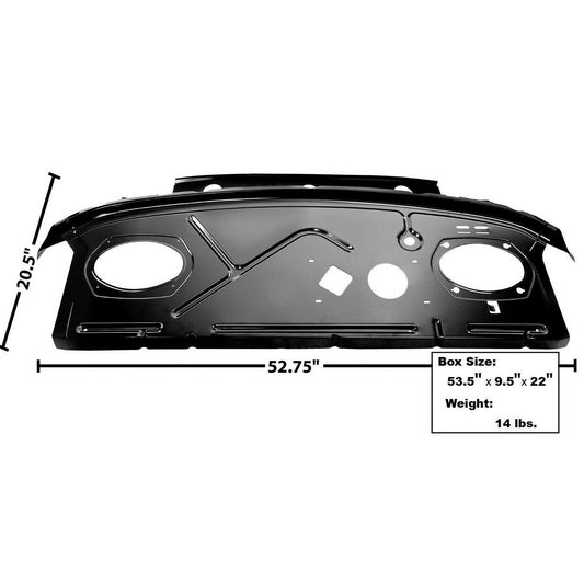 1970 1971 1972 1973 Chevy Camaro Package Shelf Panel  EDP Steel Dynacorn