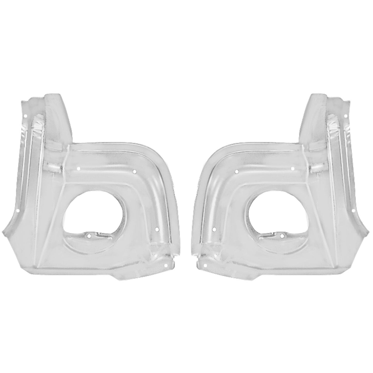 1964 Impala Tail Lamp Light Extension Mounting Panels Left & Right Weld Through