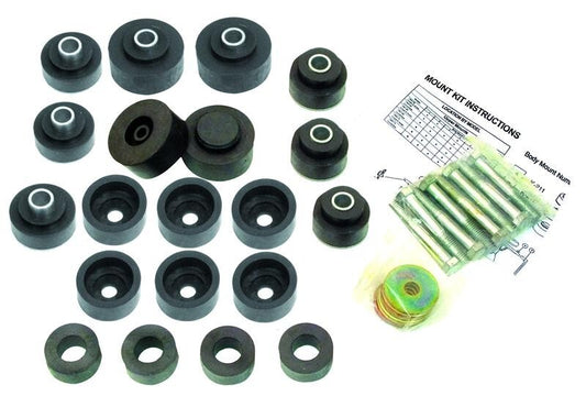 BODY BUSHING KIT W/BOLTS 1969-70 IMPALA HARD TOP