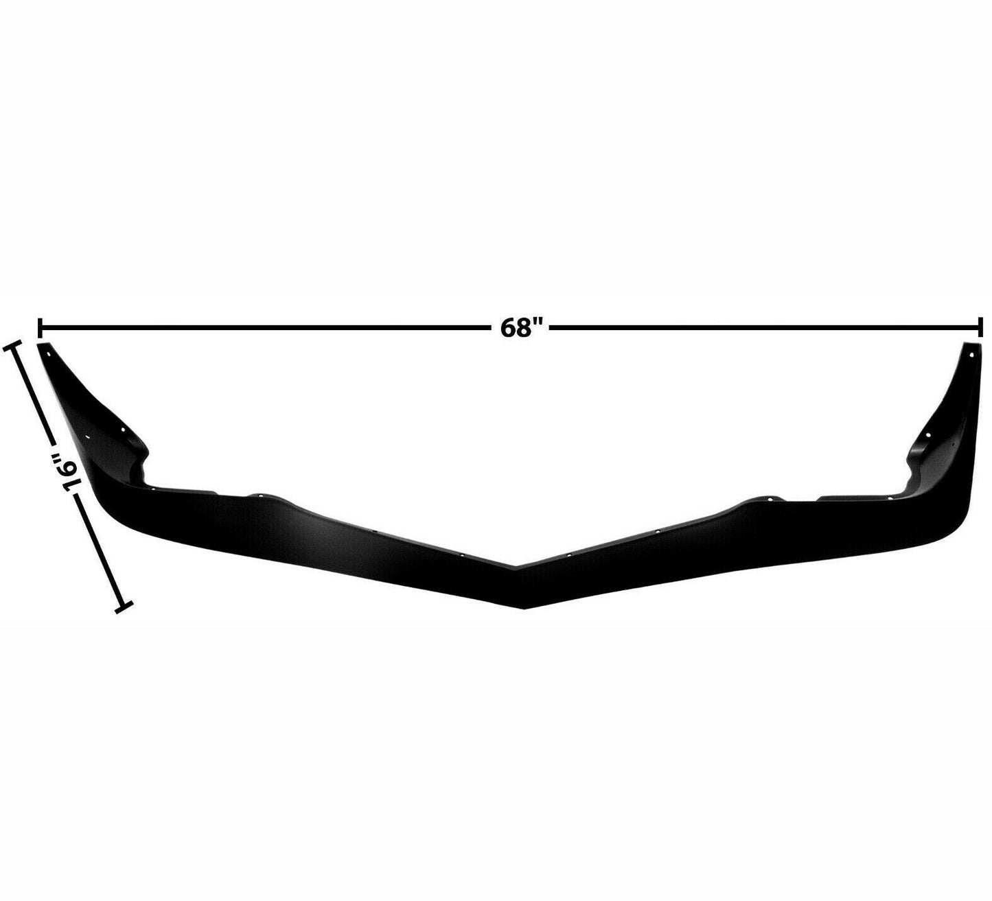 1970 1971 1972 1973 Chevy Camaro Front Spoiler Lip - Rally Sport RS