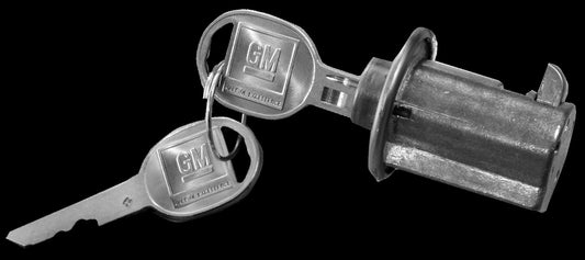 Glovebox Lock 61-63 Impala w/ Round Head Key Dynacorn 168