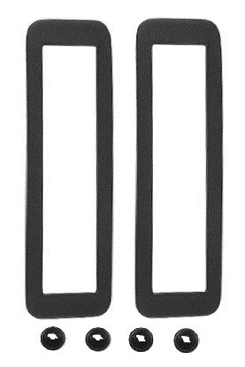 MARKER LAMP BEZEL FRONT 1971-73 MUSTANG COUGAR PAIR