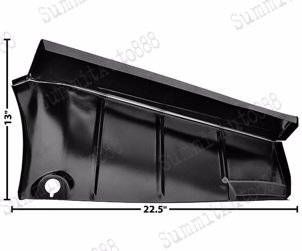 1975~81 Firebird Trans Am Trunk Floor Drop Off to Quarter Panel Filler Extension