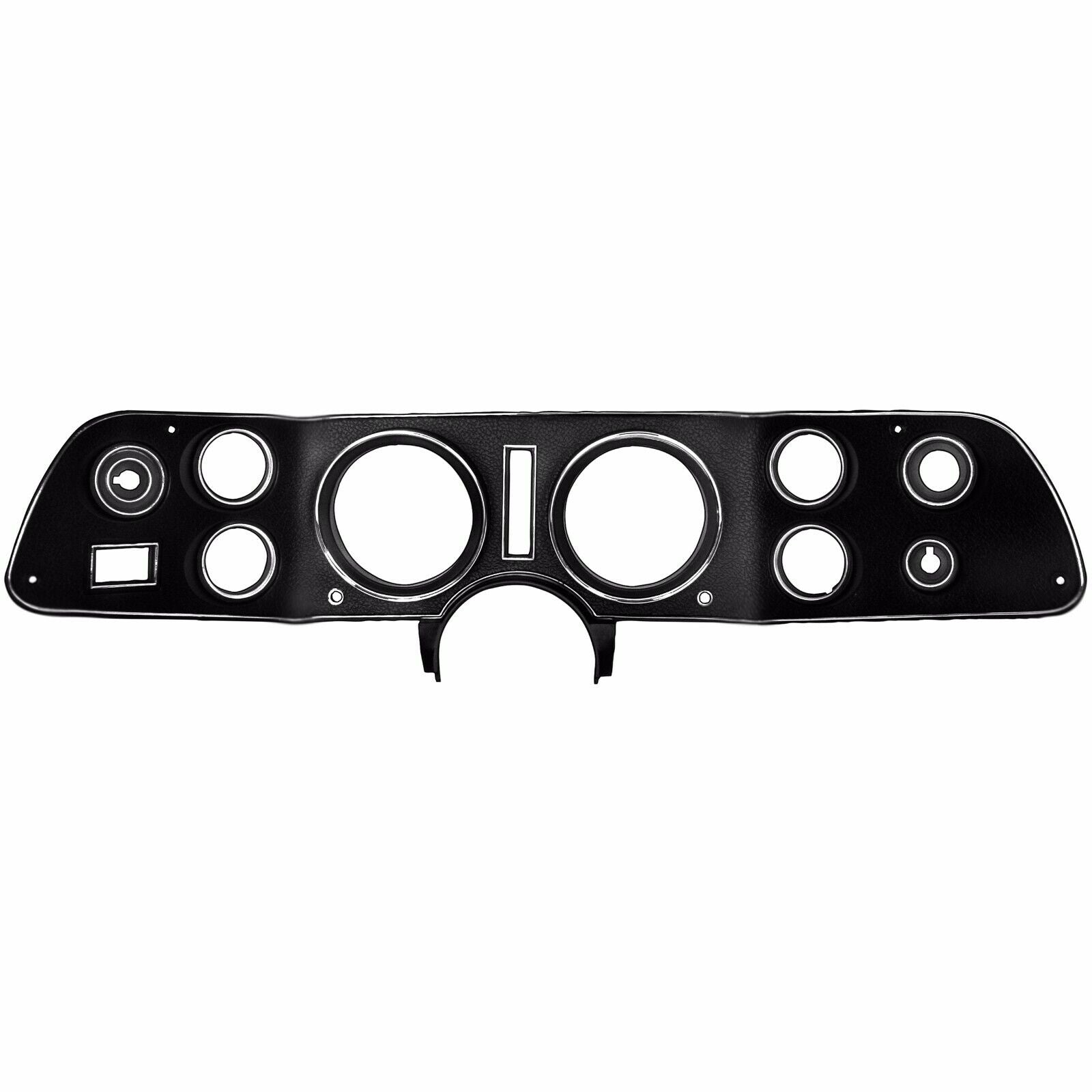 1970~1972 Camaro Dash Carrier Bezel Assembly w/ Chrome Trim Dynacorn New