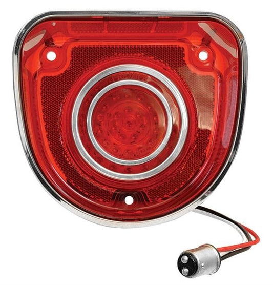 TAIL LAMP RED W/TRIM 1968 IMPALA LED (40) 1963 IMPALA