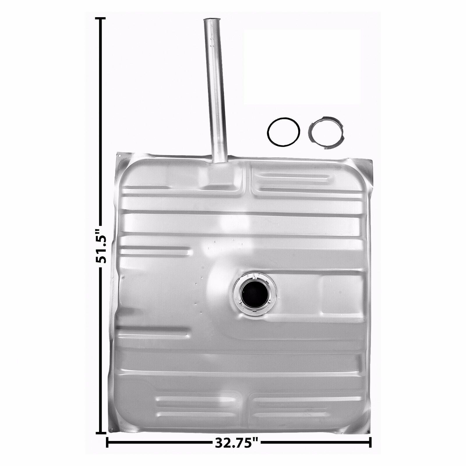 1975~1977 El Camino Fuel Gas Tank 26 Gallon Galvanized w/ Neck Dynacorn