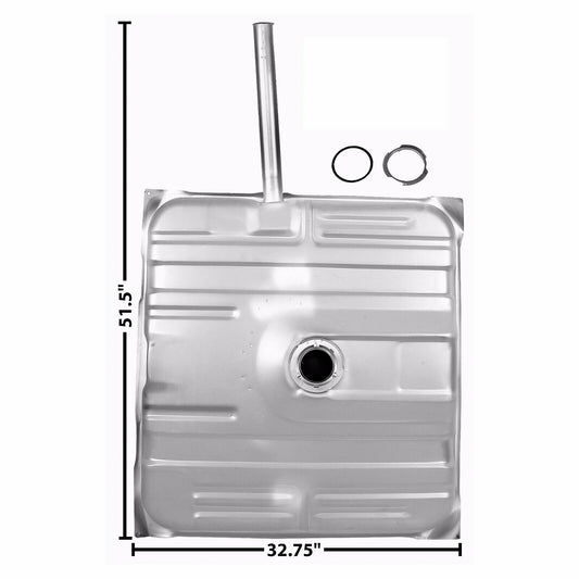 1975~1977 El Camino Fuel Gas Tank 26 Gallon Galvanized w/ Neck Dynacorn