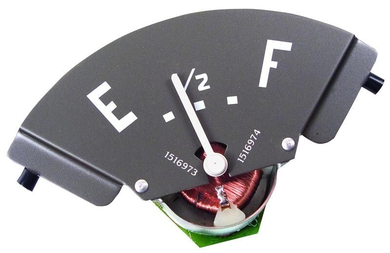 FUEL GAUGE 1950-53 CHEVROLET TRUCK 6V W/WHITE NEEDLE