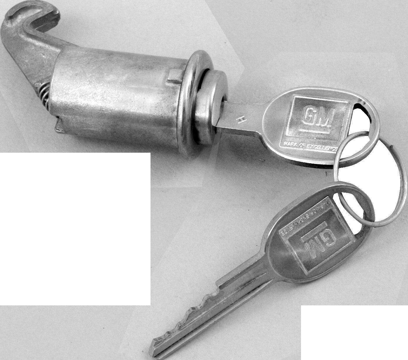 1962 1963 1964 1965 Chevy II / Nova Later Style Glovebox Lock Round Head Key 163