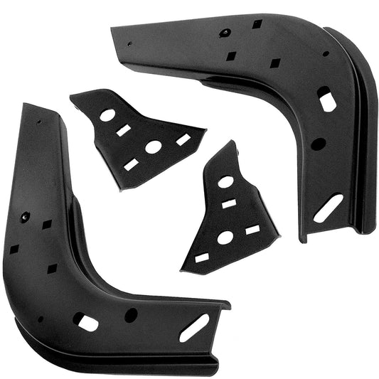1969 Pontiac Firebird Front Bumper Brackets 4 Pieces Set EDP Steel Dynacorn