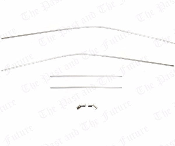 68 69 70 Mopar Dodge Charger Drip Rail Moldings Pair 6 pieces without top