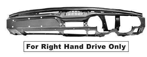 RIGHT HAND DRIVE DASH ASSEMLY 1967-68 MUSTANG CONVERSION PANEL