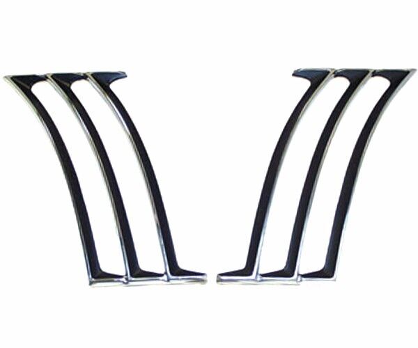 1969 69 Camaro Rear Quarter Panel Ornament Louvers 2 PCS Set