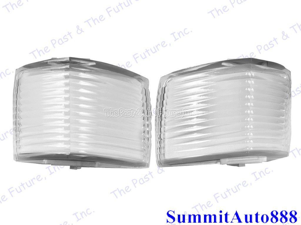 1968 Chevy Impala Front Fender Parking Light Lamp Lens Pair Right & Left 2PCS 