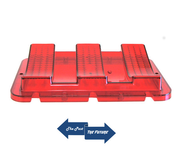Tail Lamp Light Lens / Red / Each 1967 1968 Ford Mustang MSTL6768-3