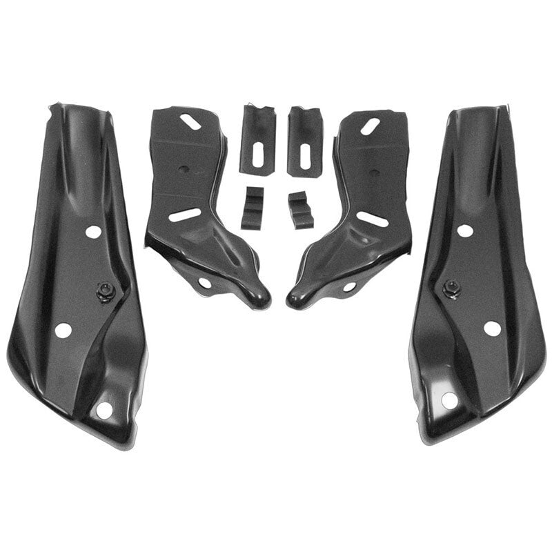 FRONT BUMPER BRACKETS  1971-72 CHEVELLE/EL CAMINO 8 PCS SET