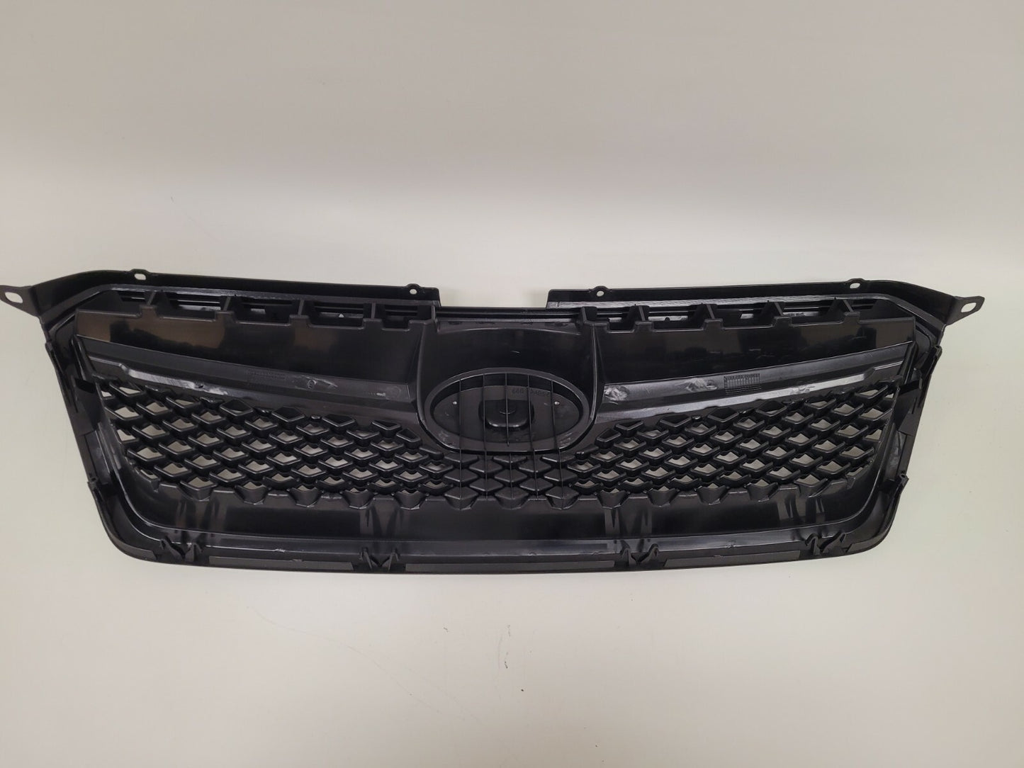 Fits Complete SUBARU XV CROSSTREK 16 17 Front Grill Grille BLACK whole set