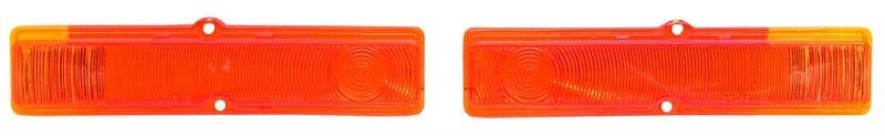 PARKING LAMP LENS 1963-64 NOVA PAIR AMBER LENS