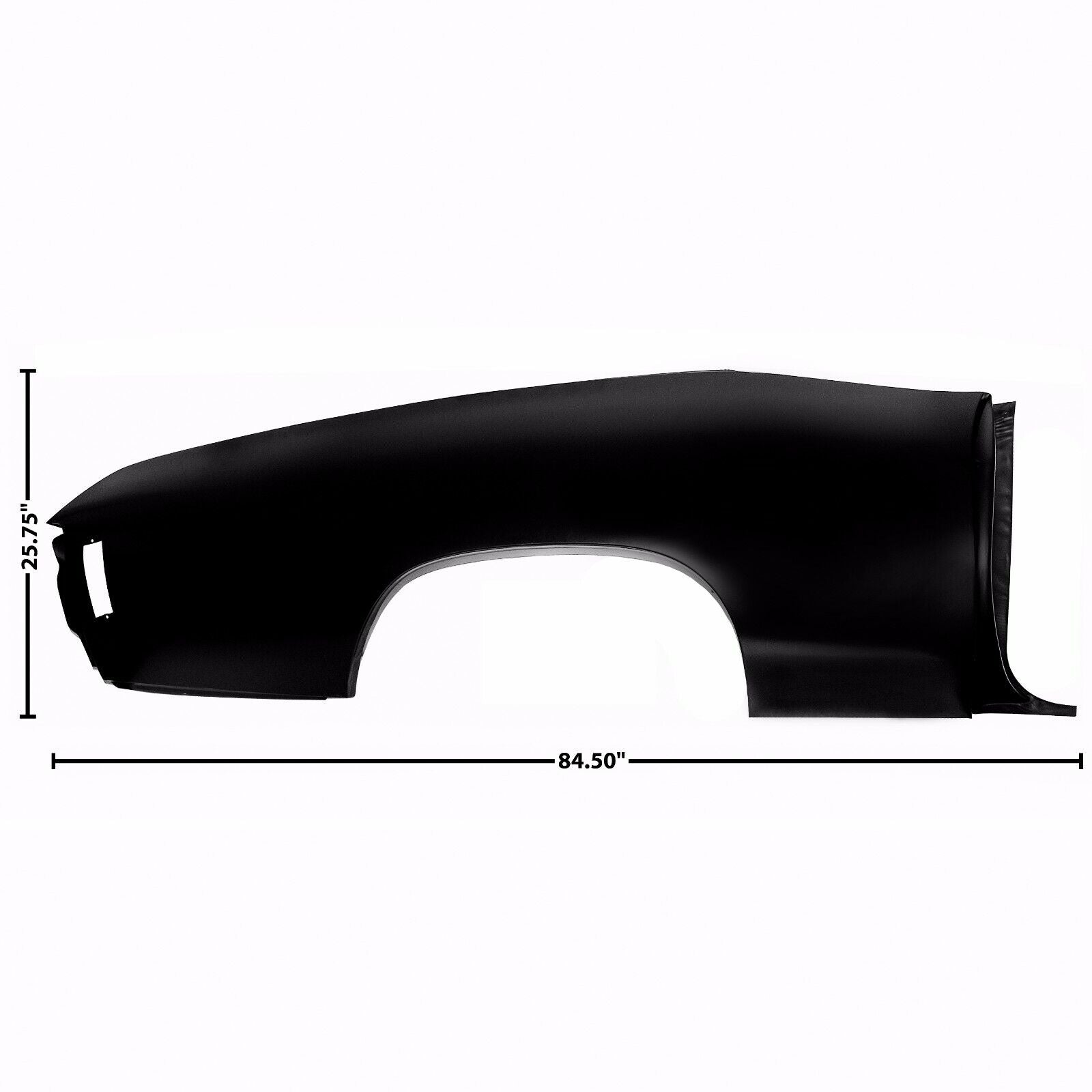 1970~1972 Chevelle Full Quarter Panel Convertible Right Side EDP Steel Dynacorn