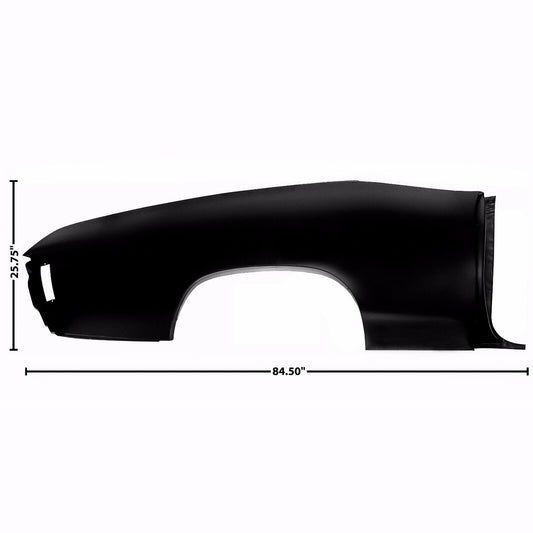 1970~1972 Chevelle Full Quarter Panel Convertible Right Side EDP Steel Dynacorn
