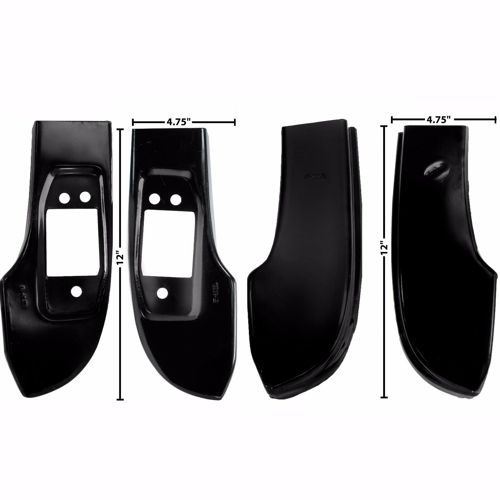 1947 48 49 50 51 52 53 54 55 Chevy Truck Door Pillar Set Front+Rear+Right+Left