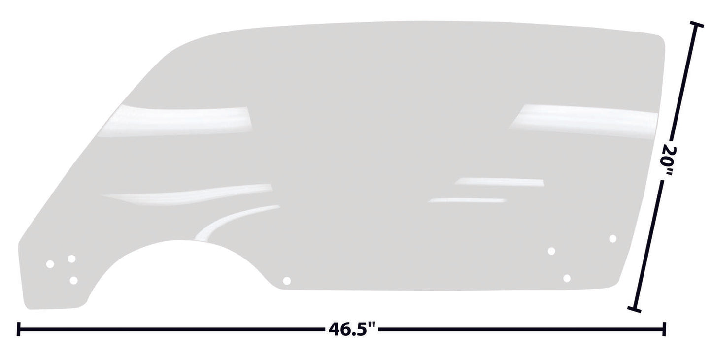 1971~1981 Camaro Firebird Door Window Glass Clear Left Driver Side