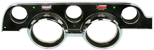 INSTRUMENT BEZEL 1967 MUSTANG BLACK (STANDARD INTERIOR)