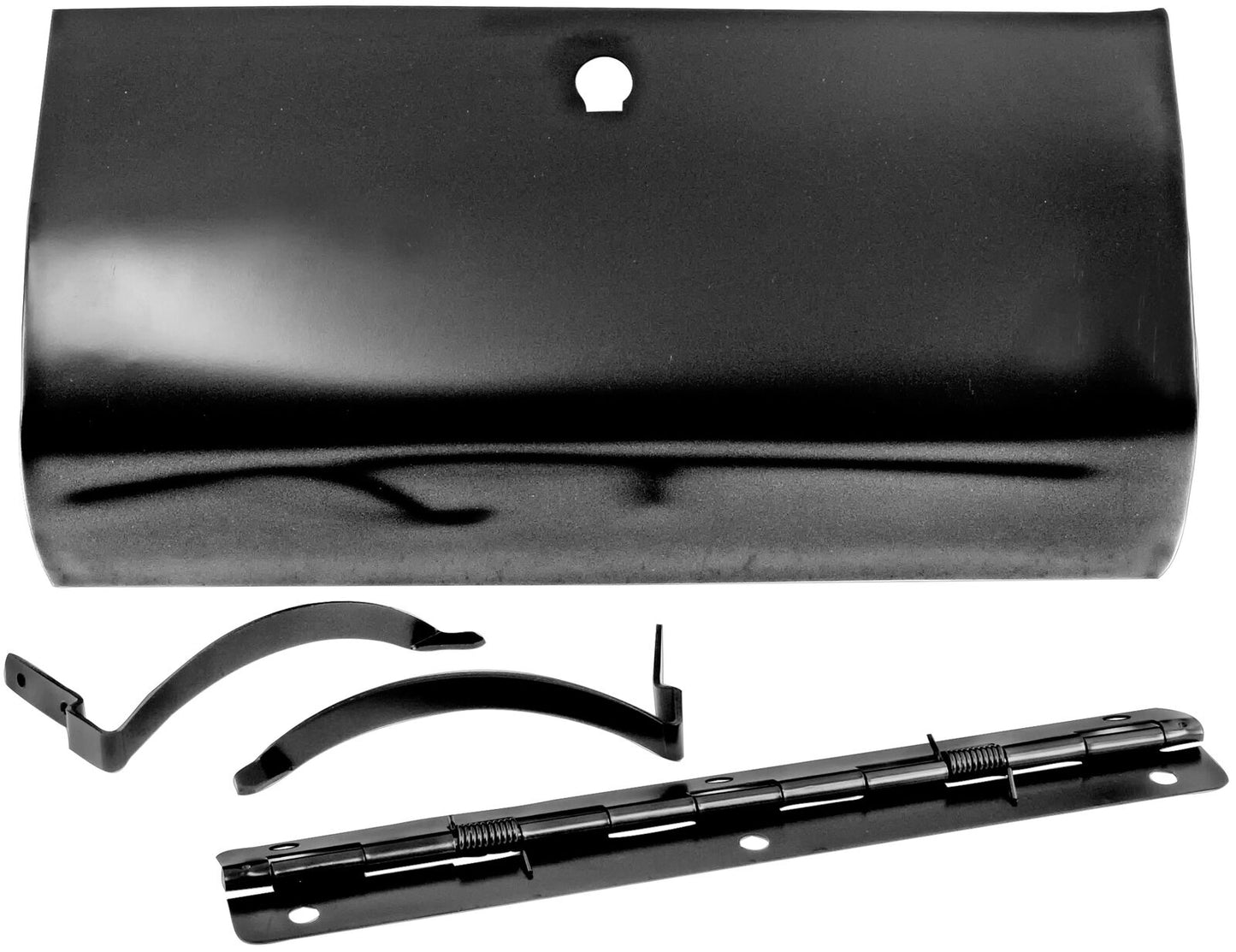 1955 ~ 1959 Chevy Pickup PU Truck Glove Box Door w/ Hinge & Mounting Screws 