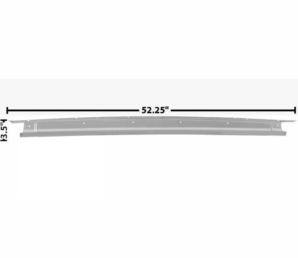 1965 66 Mustang Trunk Divider Bridge Support - Weld Through Primer - Convertible