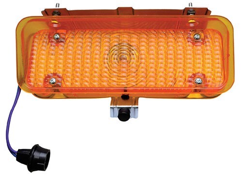 PARKING LAMP ASSEMBLY LH DRIVER SIDE 1971-72 CHEVROLET TRUCK (AMBER)