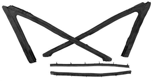 VENT WINDOW RUBBERS 1963-64 IMPALA 2 DOOR 4PCS