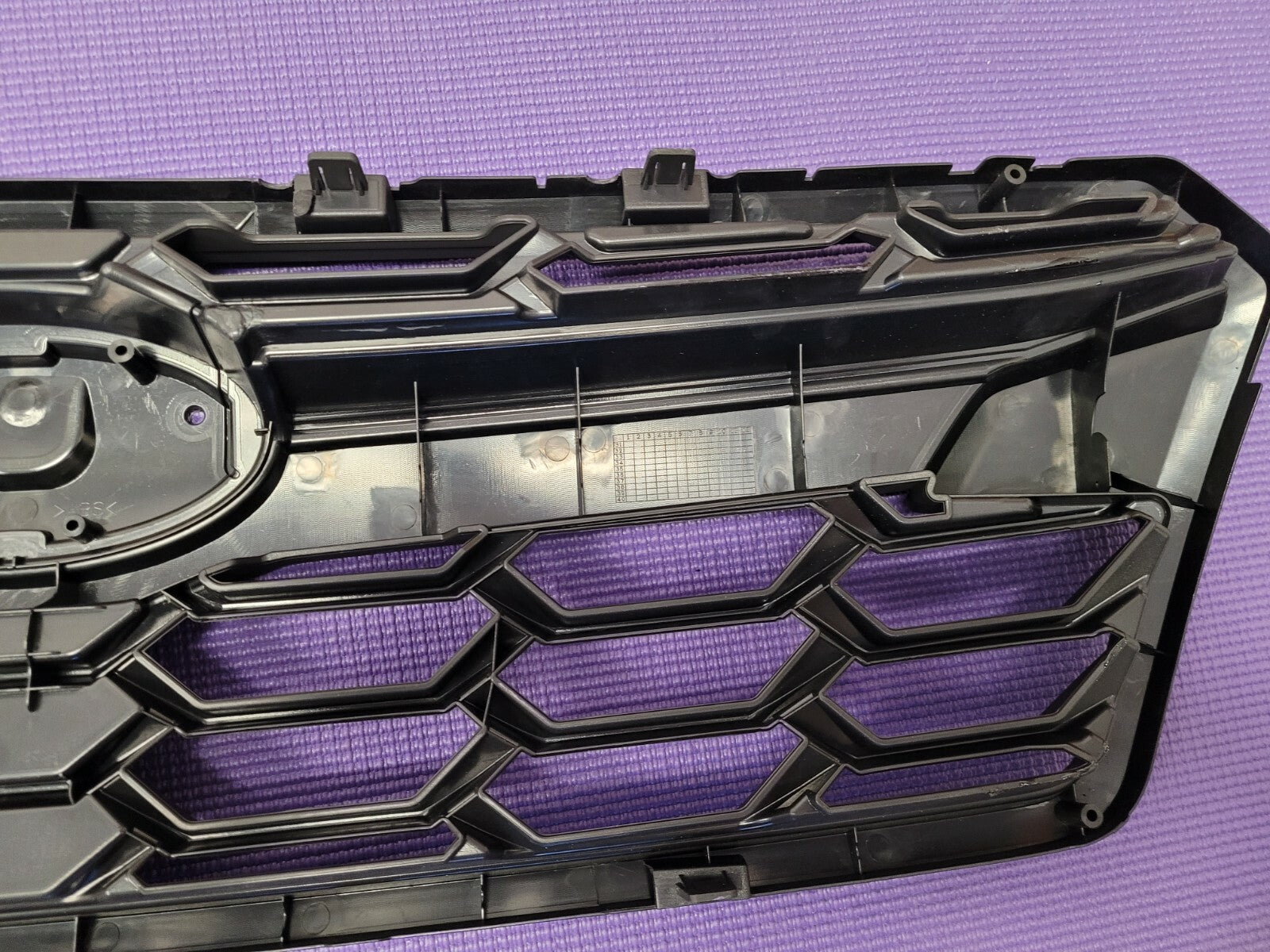 Fits Black Painted Grille Subaru Crosstek 18-19 Textured Black Trim Replacement