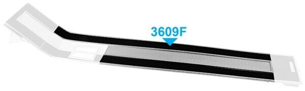 CONSOLE CENTER PANEL  1965-66 MUSTANG  NON A/C  CONSOLE