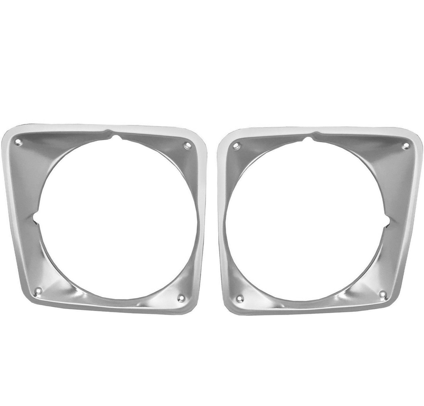 1969~1972 Chevy PU Pickup Truck Headlight Bezels Pair Right & Left Side 2 PCS 
