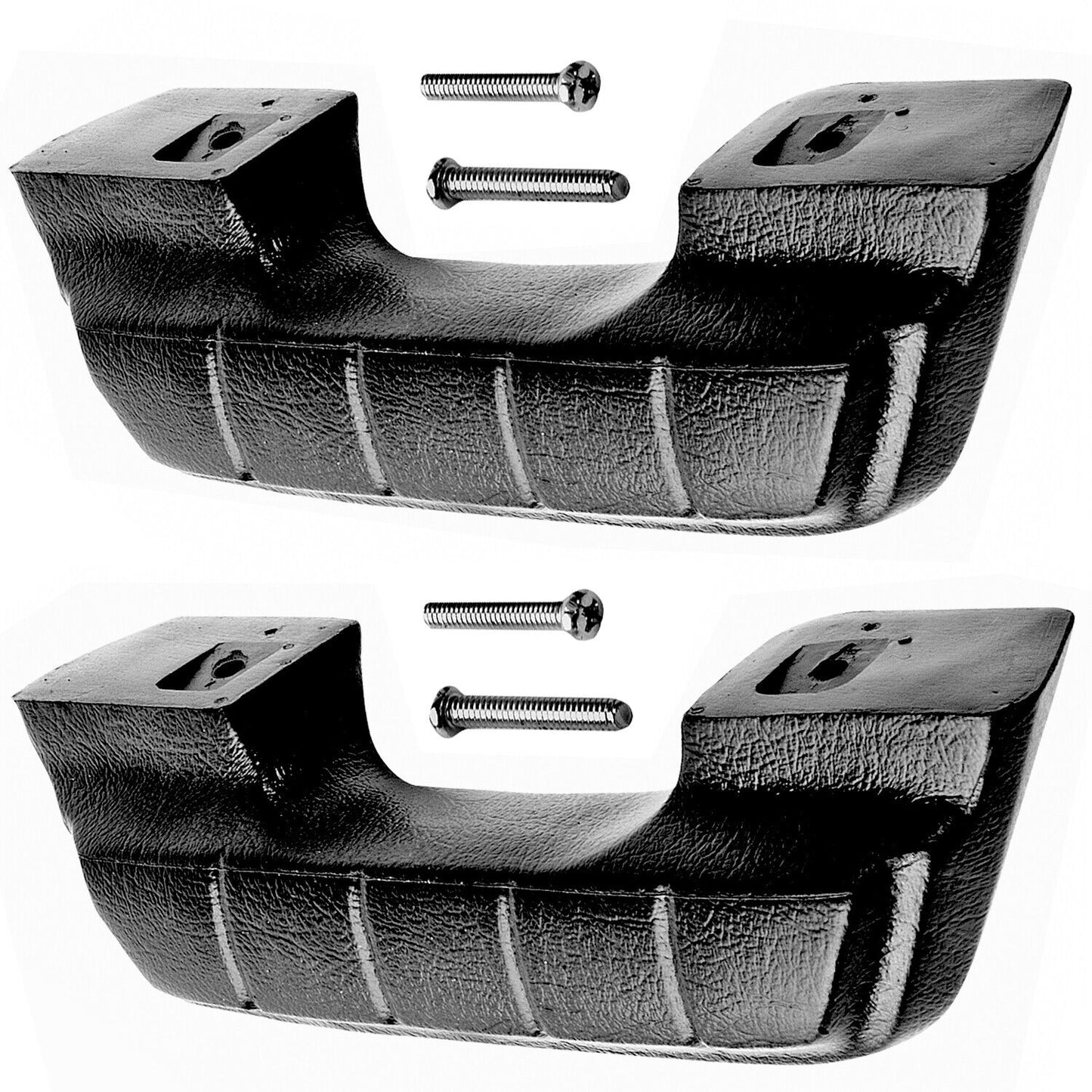 1964 1965 1966 1967 Chevy Pickup PU Truck Door Arm Rest Black Pair RH + LH 2PCS 