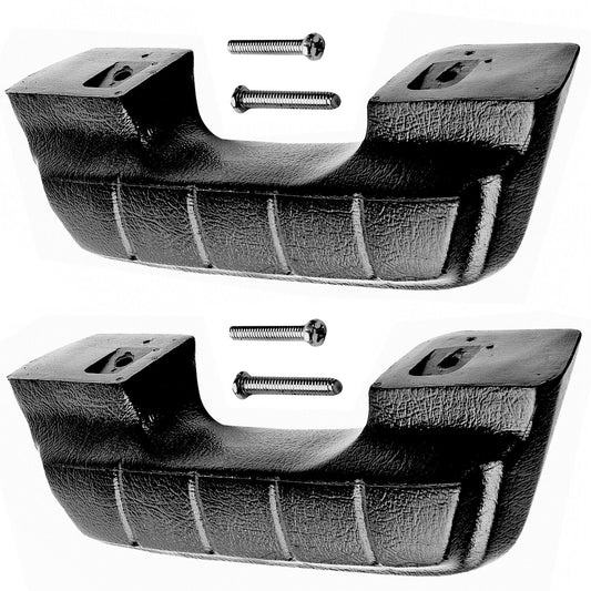 1964 1965 1966 1967 Chevy Pickup PU Truck Door Arm Rest Black Pair RH + LH 2PCS 