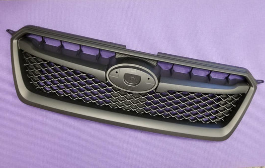 Fit SUBARU Impreza 15 -16 Front Black Grill Grille w/Black Molding Complete set