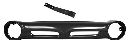 FRONT BLACK GRILLE W/SUPPORT BRACKET 1956 FORD TRUCK