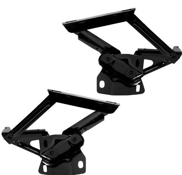 1964 1965 1966 Mustang Hood Hinges Pair Right & Left Side 2 Pieces  Dynacorn