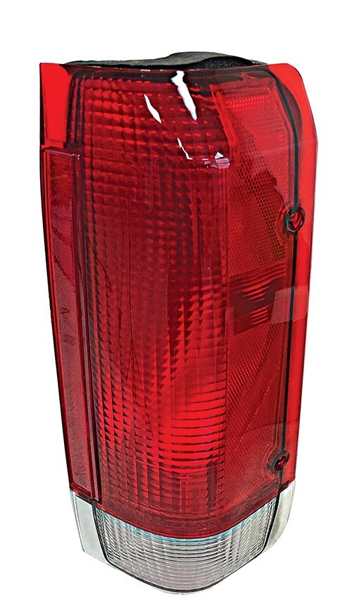 REAR TAIL LAMP LENS & HOUSING RH 1987-91 FORD TRUCK (STYLESIDE)/BRONCO