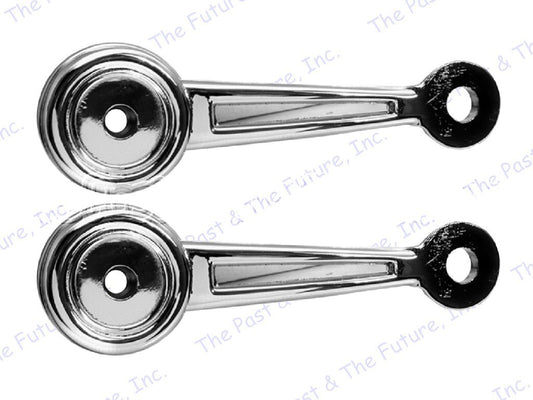 Door Window Crank Handle w/o Knob - Pair / 2 PCS MSWC6870-1P