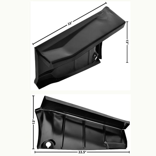 1975~81 Firebird Trans Am Trunk Floor Drop Off to Quarter Panel Filler Extension