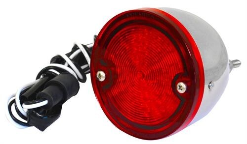 TAIL LIGHT STAINLESS HOUSING 1960-66 CHEVY TRUCK