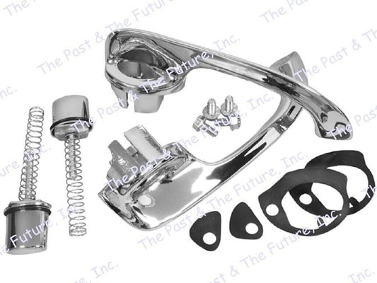 65 66 67 68 Chevy Impala Outside Door Handles (pair) - 2 Door IMDH6568-1