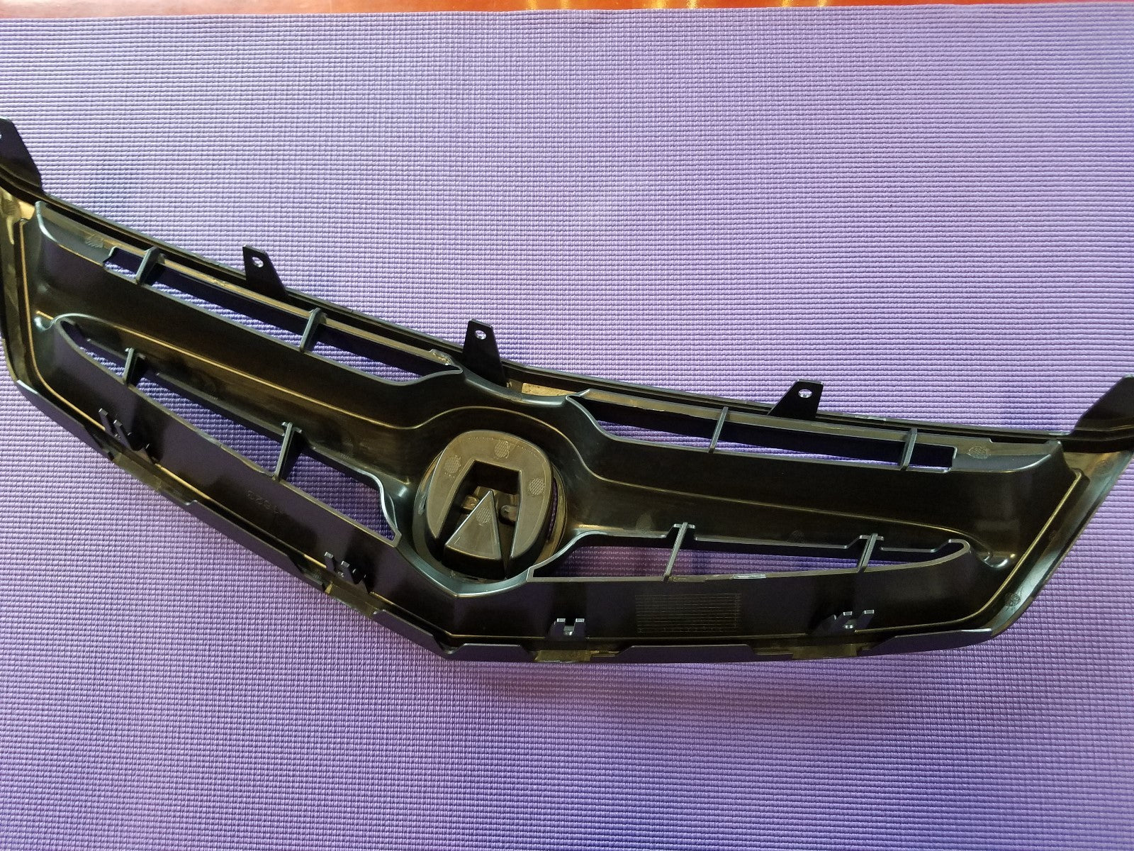 Fits 06 07 08 Acura TSX Front Grill Grille All Black with  Emblem Whole Kit