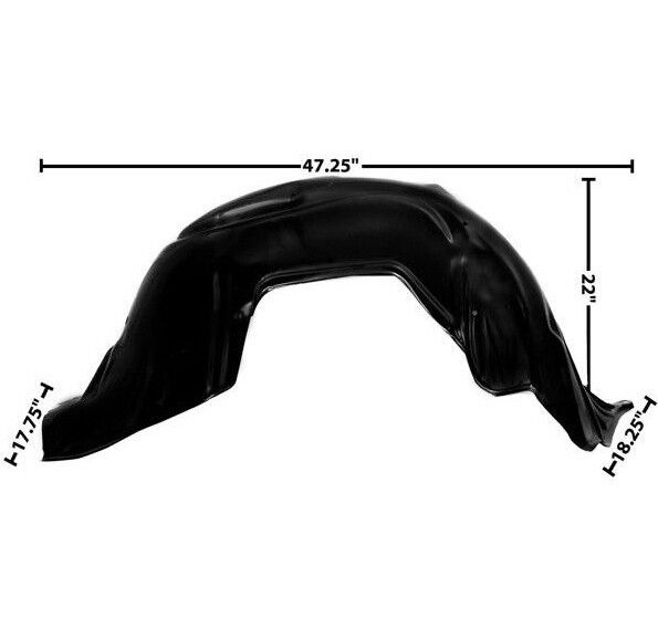 1962 Impala Inner Fender Right Passenger Side EDP Coated Metal Dynacorn