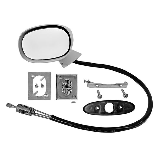 OUTSIDE REMOTE MIRROR LH DRIVER SIDE 1970-72 CHEVROLET CHEVELLE