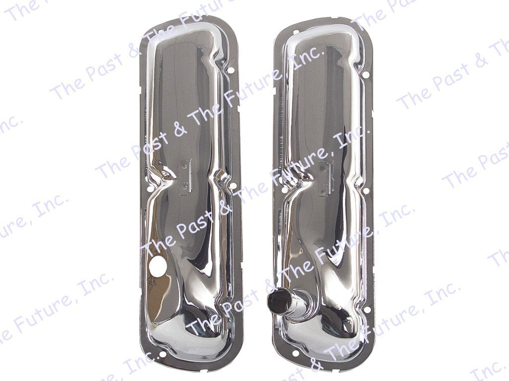 Valve Covers - Chrome / V8 - Pair / 2 PCS MSEG6566-4