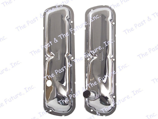 Valve Covers - Chrome / V8 - Pair / 2 PCS MSEG6566-4