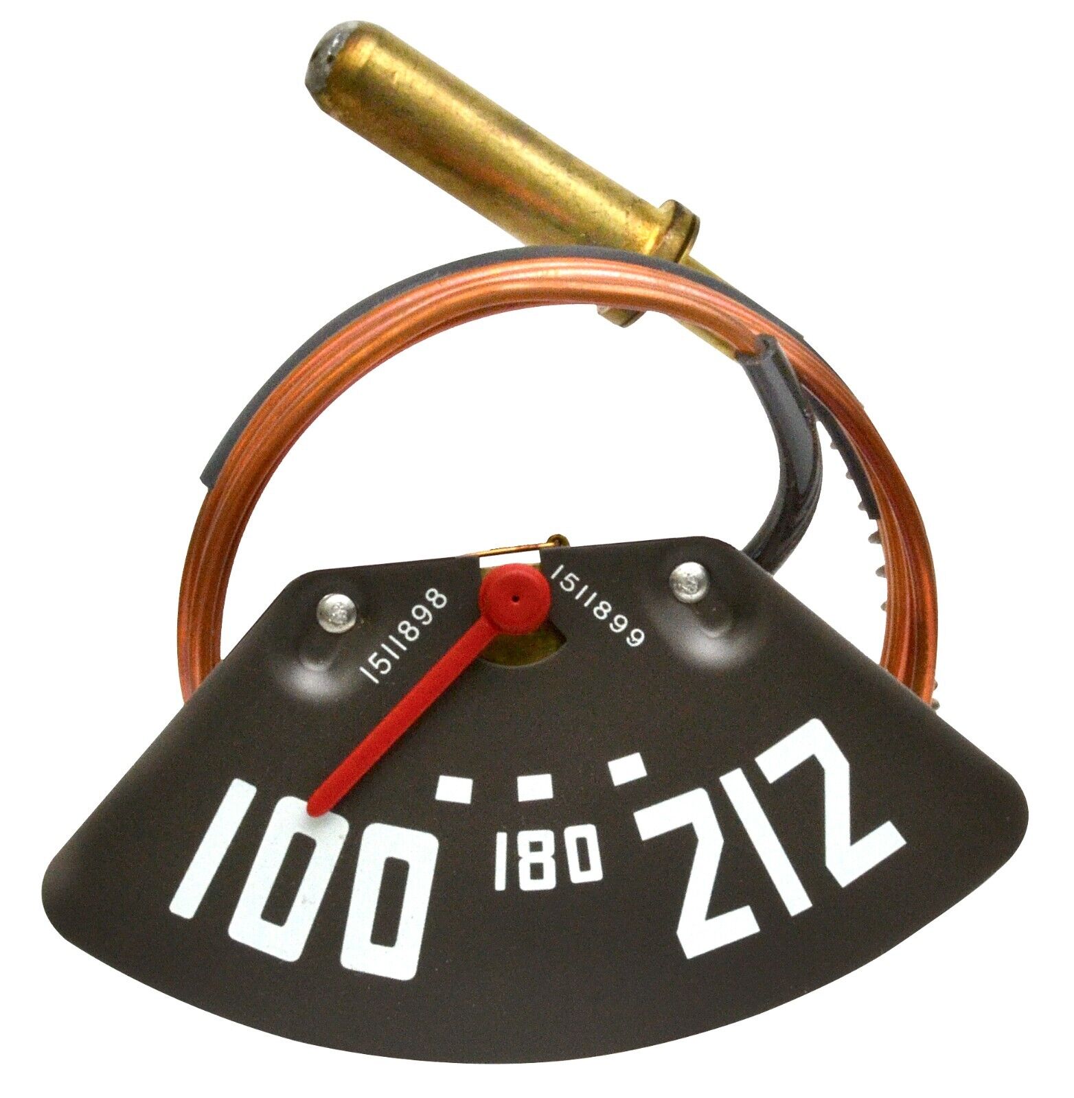 1947 1948 1949 Chevy Pickup PU Truck Temperature Gauge 6 Cyl Red Needle